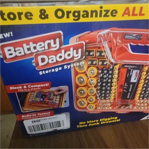 Battery Organizer and Tester