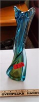 Murano Art Glass Italy Vase