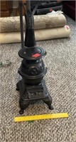 Ceramic Pot Belly Stove Decor