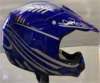 X-Moto Motocross Adult X Small Helmet (Blue)