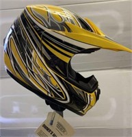 Gmax Motocross Adult X Small Helmet (Yellow)