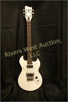 222 First Act White Electric Guitar