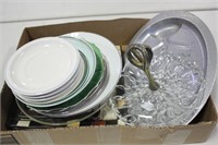 FLAT OF PLATES AND PLATTERS