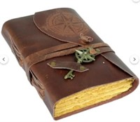 Compass Lined Key Journal
