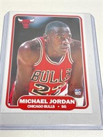 Michael Jordan 1982 Fleer Style Promo Card