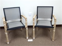 2 New Patio Chairs (No Ship)