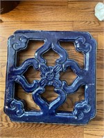 Antique Japanese breeze tile