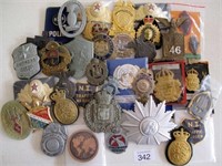 World Police collection cap badges (27)
