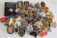 Collection Of World Police lapel pins qty