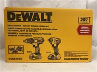 DeWalt 20V Drill/Driver & Impact Driver Combo Kit