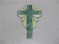 9.5"x 6.25" Stained Glass Cross