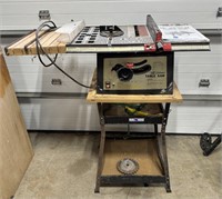 10" Table Saw on Stand