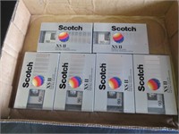 6 NEW Scotch 90-minute Cassette Tapes