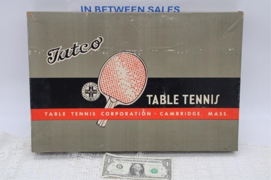 TATCO TABLE TENNIS IN ORIGINAL BOX