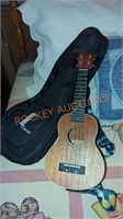 ukulele and case