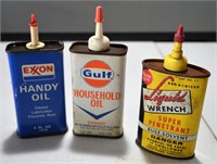 Vintage Advertising Pieces - Oil