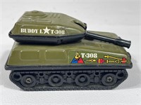Vintage US Army Buddy L T 308 Tank
