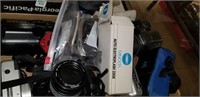 box of misc cameras with 35 mm