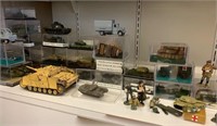 Huge Lot of Military Scale Model Collectables