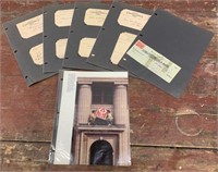 Group of Early Post Cards and Bank Cheque