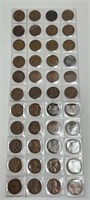 1919-1982 US Lincoln Cents No Duplicates