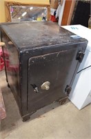 Antique Safe on Steel Casters. Combination