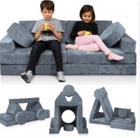 Lunix Lx15 14pcs Modular Kids Play Couch, Child