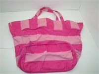 Victoria's Secret Pink Striped Bag