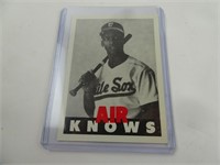 Air Knows Michael Jordan Baseball Card