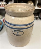 Marshall Pottery 2 Gallon Butter Churn