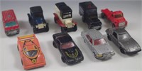 9 TOMICA CARS 1970's LOT VINTAGE CHEVY MERCEDES