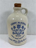 HENRY MCKENNA HAND MADE BOURBOX CROCK WHISKEY