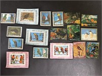 UMM AL QIWAIN Bird Stamps