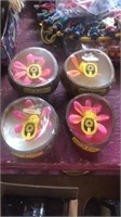 4 coconut shell candles from Hawaii