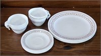 Corelle Dinner Plates & Cups/Saucers