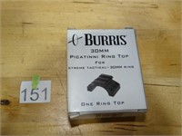 Burris 30mm Picatinny Ring Top