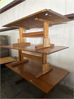 4 WOODEN TABLE