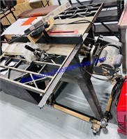Table Saw w/ Cart (33” 40” 4’)