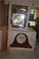 Two New in Box Clocks