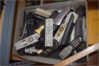 Big Tote Full of Remote Controls