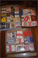 Three Flats of Playing Cards