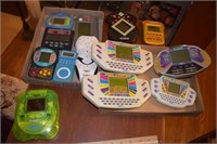 Two Flats of Handheld Games