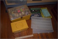 Lot of Sewing Accessories, Organizers, Thread, etc