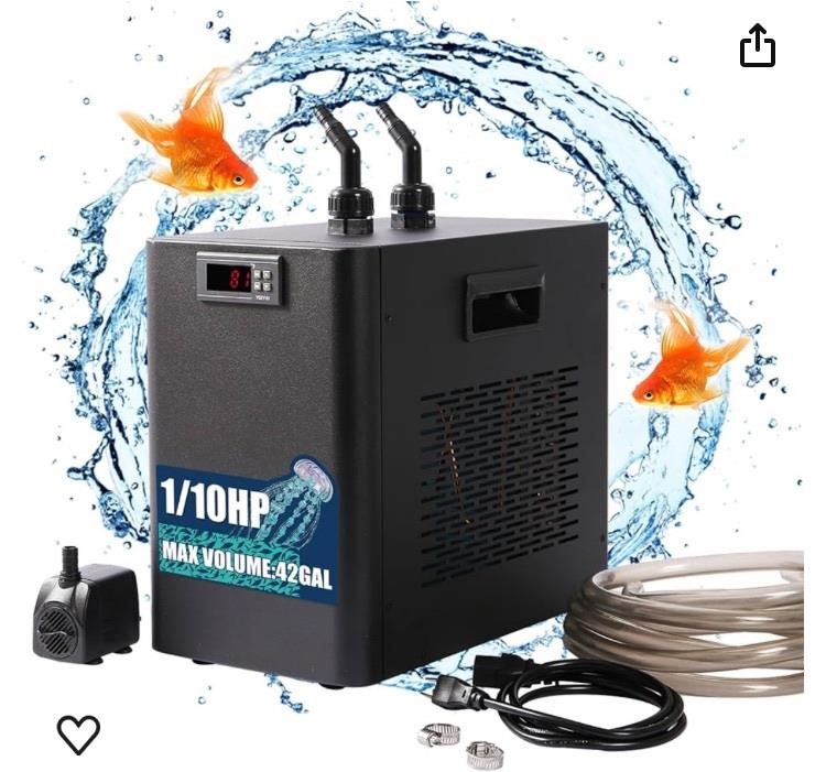 Aquirium chiller (used but works)