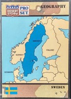 1991 Pro Set Desert Storm Geography Sweden #56