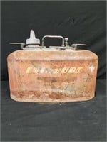Vintage Evinrude marine Gas Can, Approx 3-5 gallon