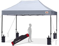 $440  ABCCANOPY Pop Up Canopy Tent  10x15 FT  Gray