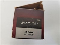 Federal 40 S&W (20 rounds)
