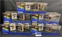 7 Boxed TRAKS 1991 Race Card Sets NOS. Good