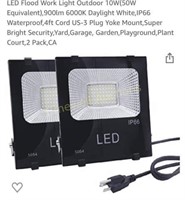 2 piece 50W LED flood light